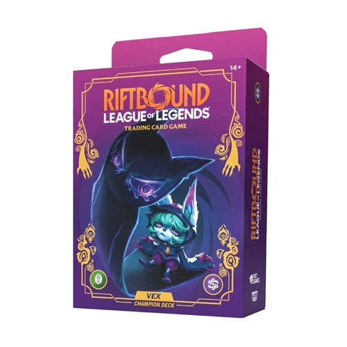 Riftbound: League of Legends TCG – Champion Deck Display – Unleashed: Vex
