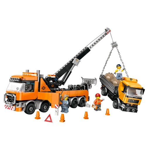 60467 Heavy-Duty Recovery Tow Truck with Crane