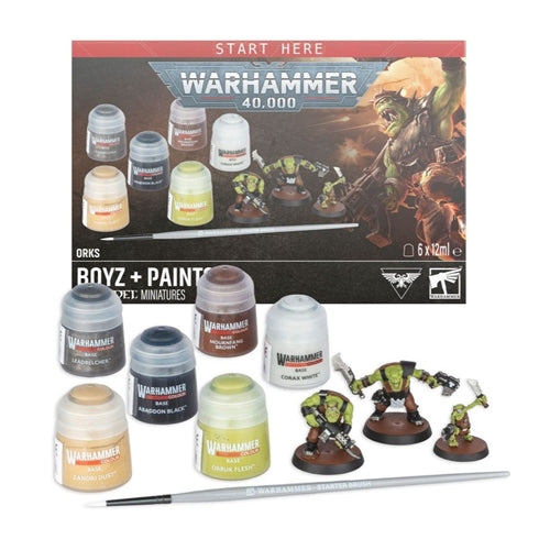 60-05 Orks: Boyz + Paints