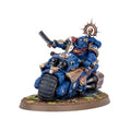 48-113 Space Marines: Captain on Bike