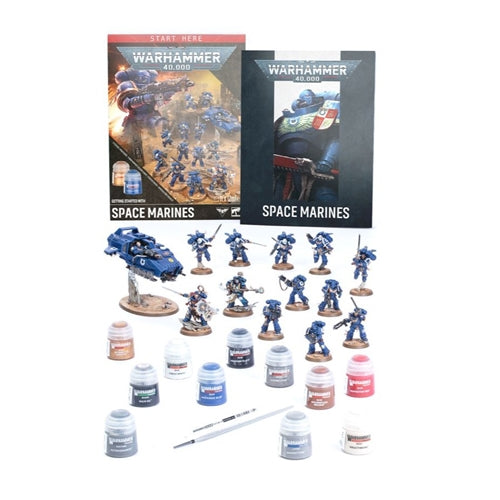 60-52 Warhammer 40,000 Getting Started with Space Marines