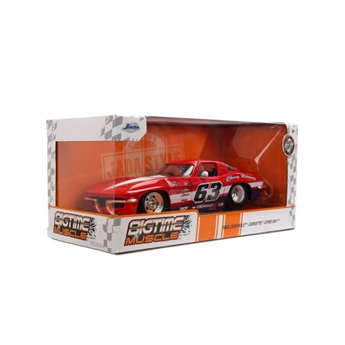 Big Time Muscle - 1963 Chevrolet Corvette 1:24 Scale Diecast Vehicle