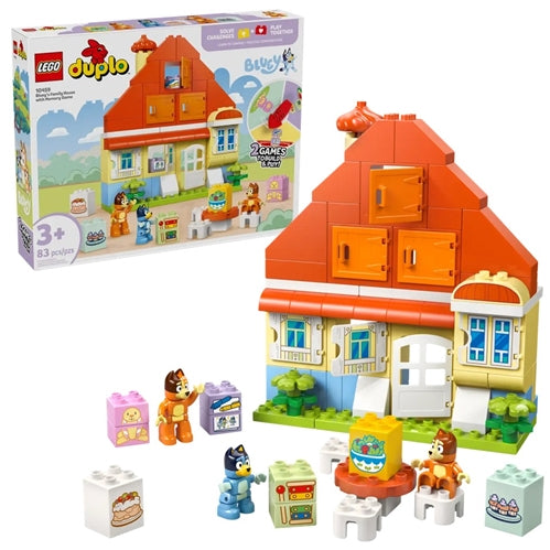 10459 Bluey's Family House with Memory Game