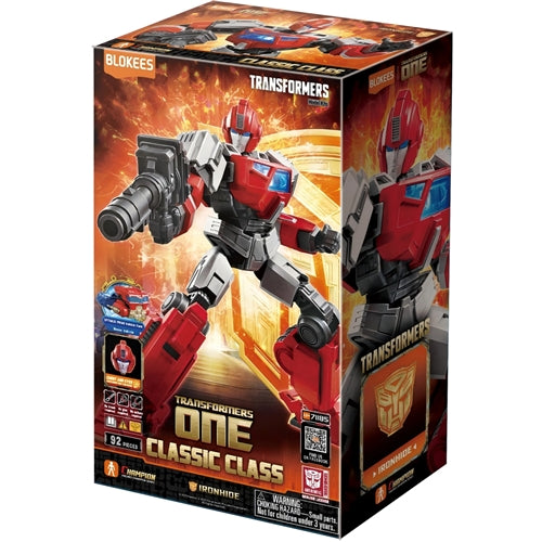 Blokees Figures - Transformers (Model Kit)  Classic Class 19 - Ironhide (12.3cm)