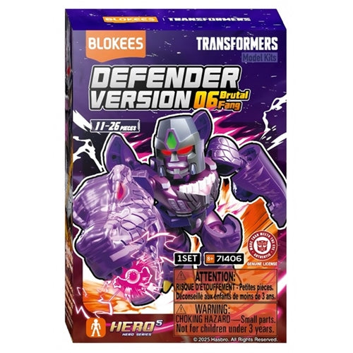 Blokees Transformers Galaxy Defender Version 06 - Brutal Fang